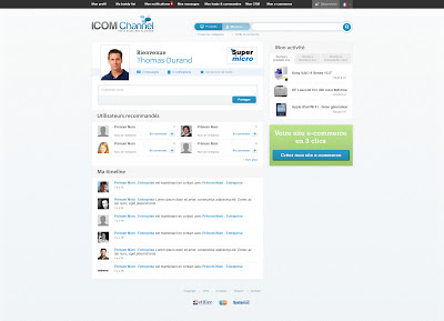 ICOM Channel - Page d'accueil