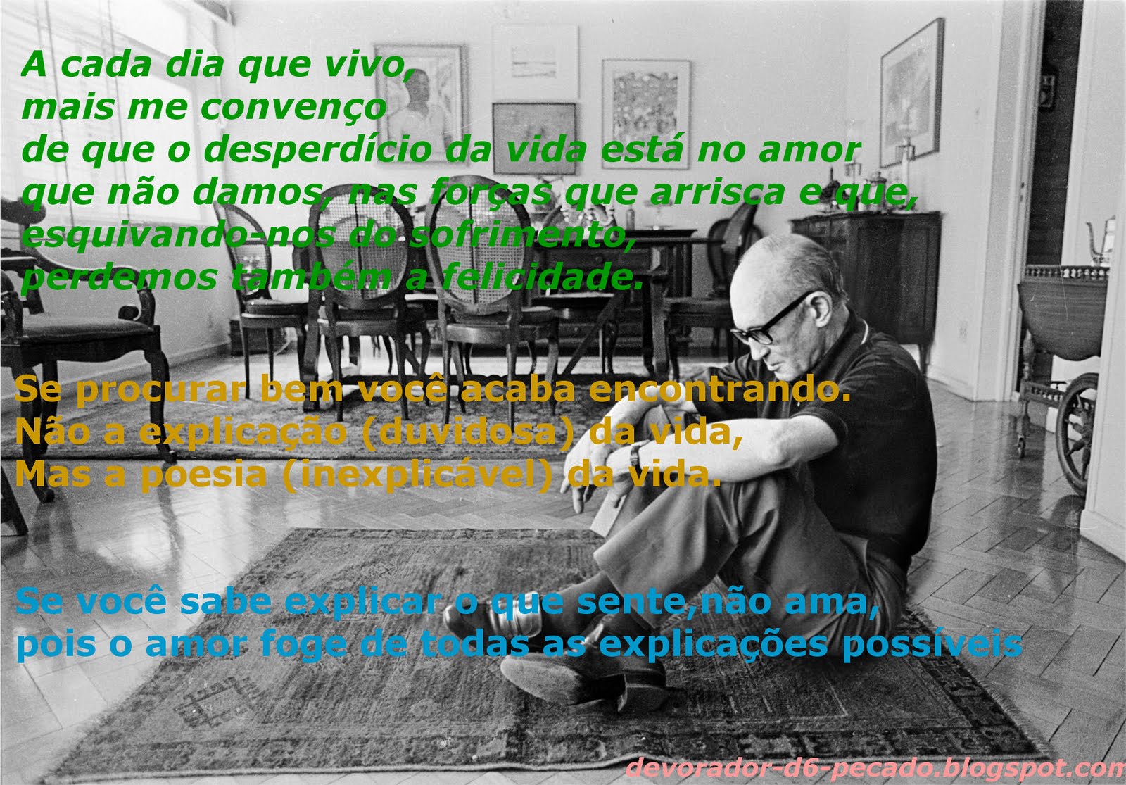 MYSELF J Ramos RECEITA DE ANO NOVO CARLOS DRUMMOND DE ANDRADE