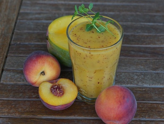 Resep Smoothie Buah Peach Dunia Qtoy