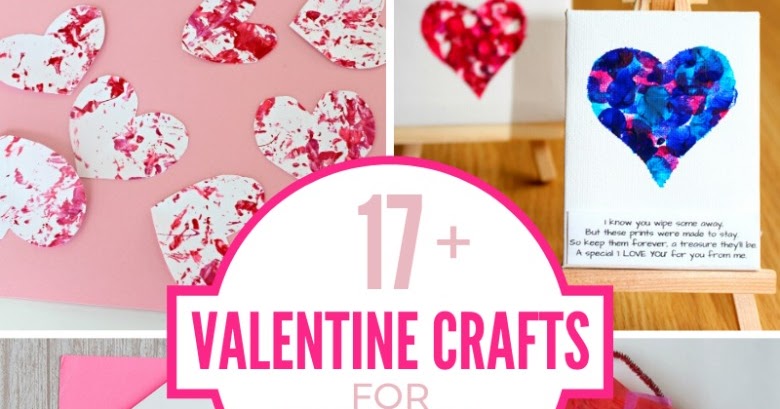 Easy Valentines Day Heart Crafts for Kids