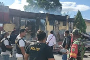 Polsek Nimboran Papua Dibakar Massa, Terkait Penembakan Warga