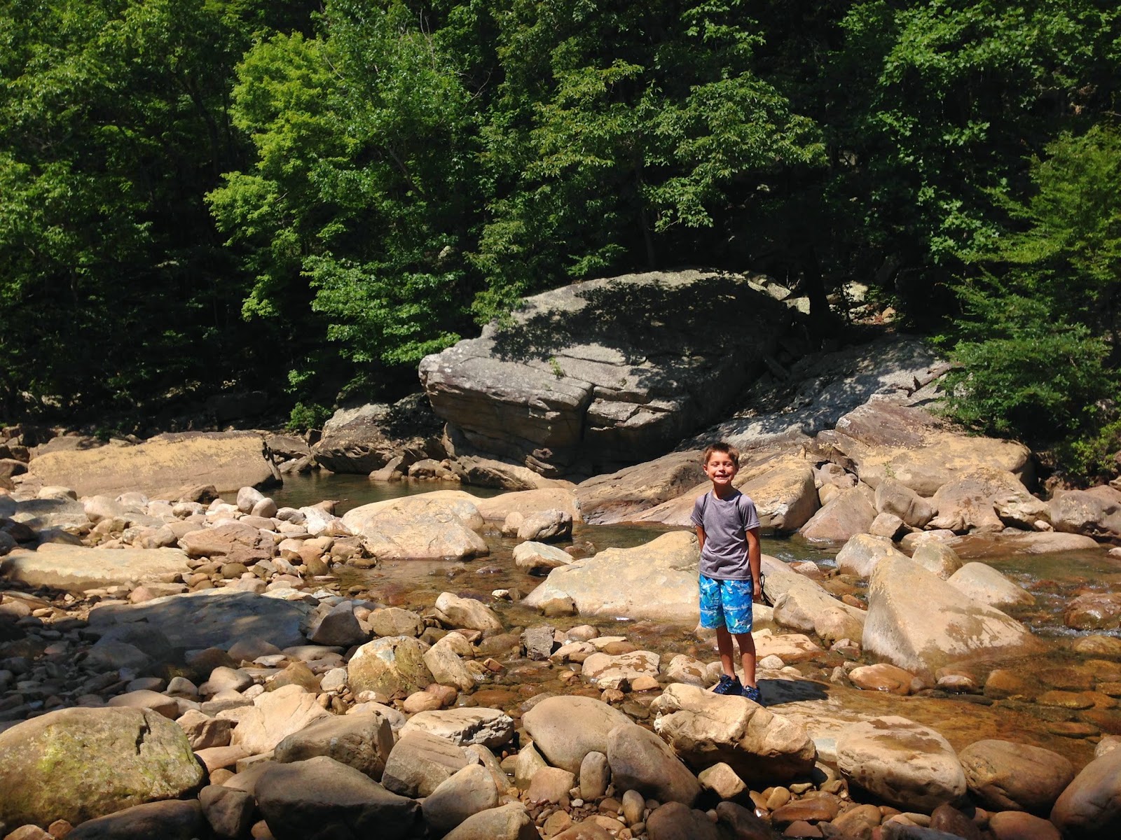 Frugal Family Travelers Blue Hole in Soddy Daisy, TN