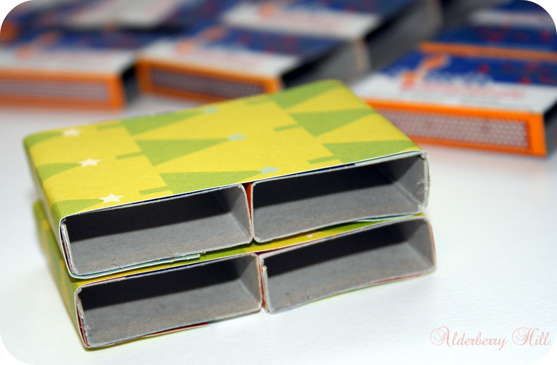 Matchbox Tree Advent Calendar Tutorial (she: Sarah) - Or so she says...