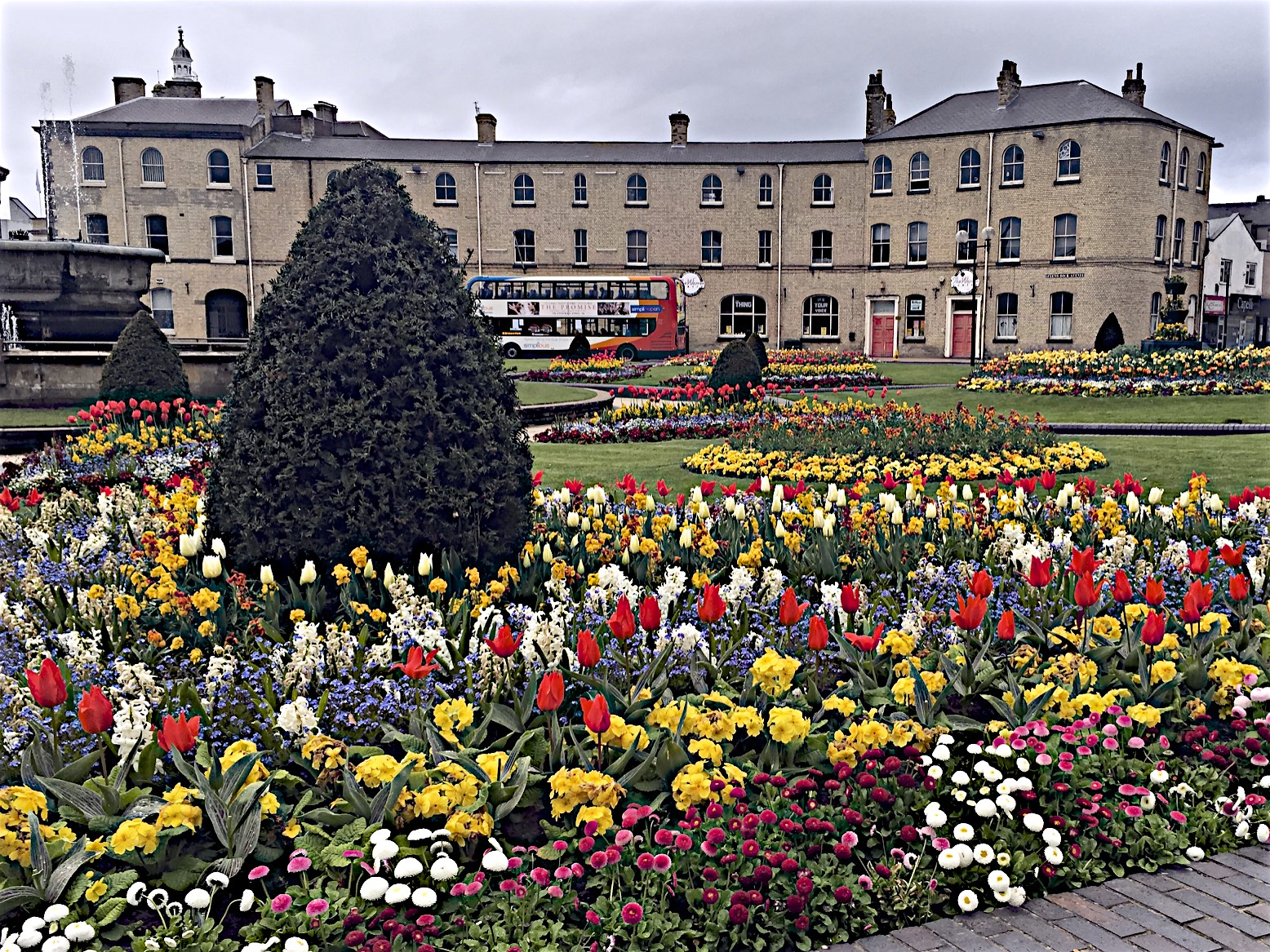Brian's Blog A touch of colour in Queens Gardens April 2017