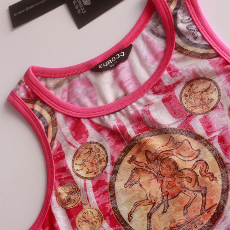 Áo Thun Sát Nách In Hoạt Hình - Bé 3-13 tuổi - Thương Hiệu : EuroJJ 153686 3 4 685