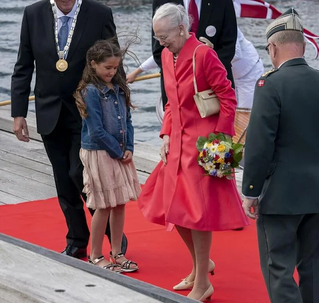 Queen Margrethe, President Frank-Walter Steinmeier and Elke Büdenbender