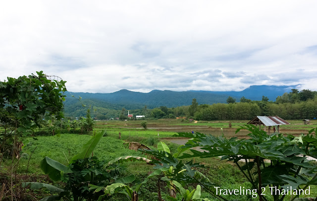 Country side in Pua, North Thailand Traveling in North Thailand