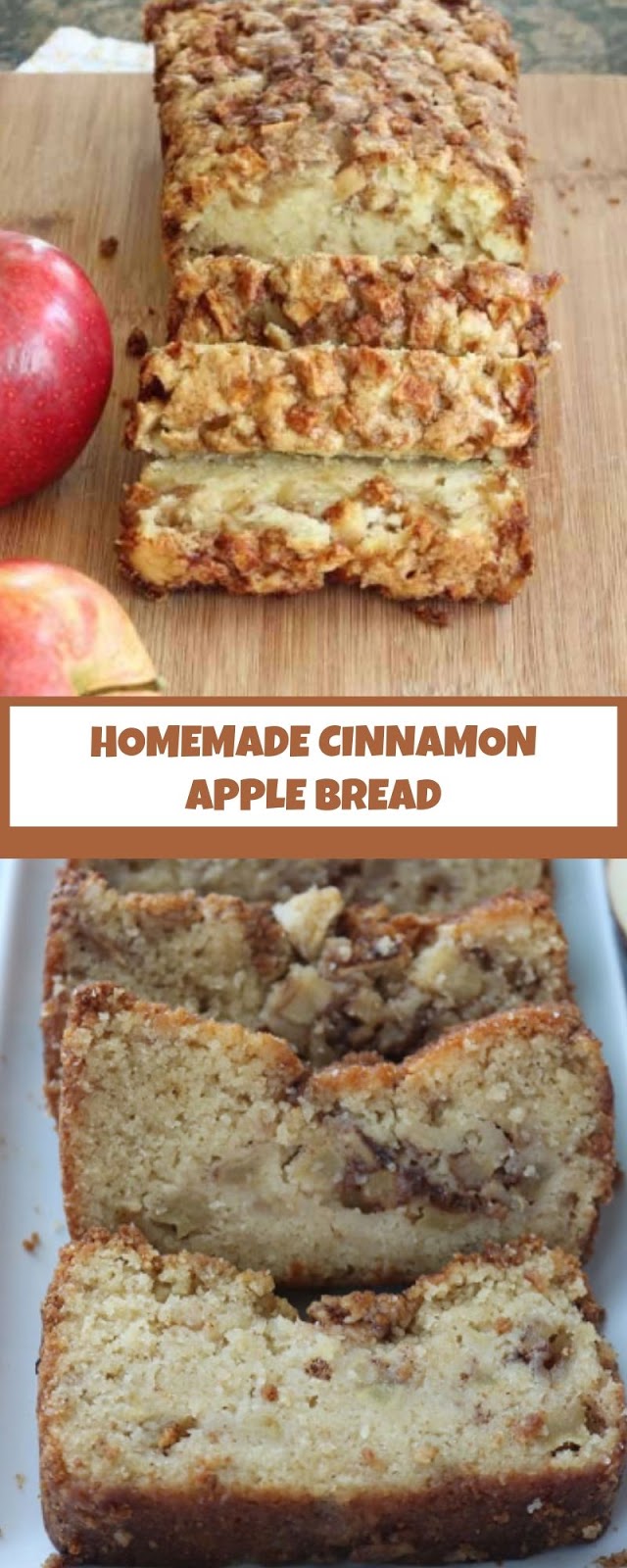 HOMEMADE CINNAMON APPLE BREAD HOMEMADE CINNAMON APPLE BREAD