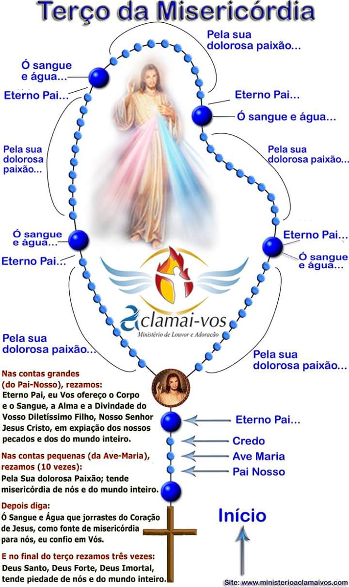 BLOG DO ILIVALDO DUARTE VAMOS REZAR o Terço da Misericórdia? BLOG DO ILIVALDO DUARTE VAMOS REZAR o Terço da Misericórdia?