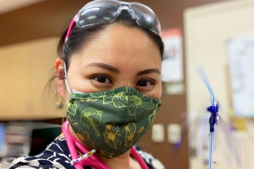 People with Coronavirus Face Masks from Around the World
