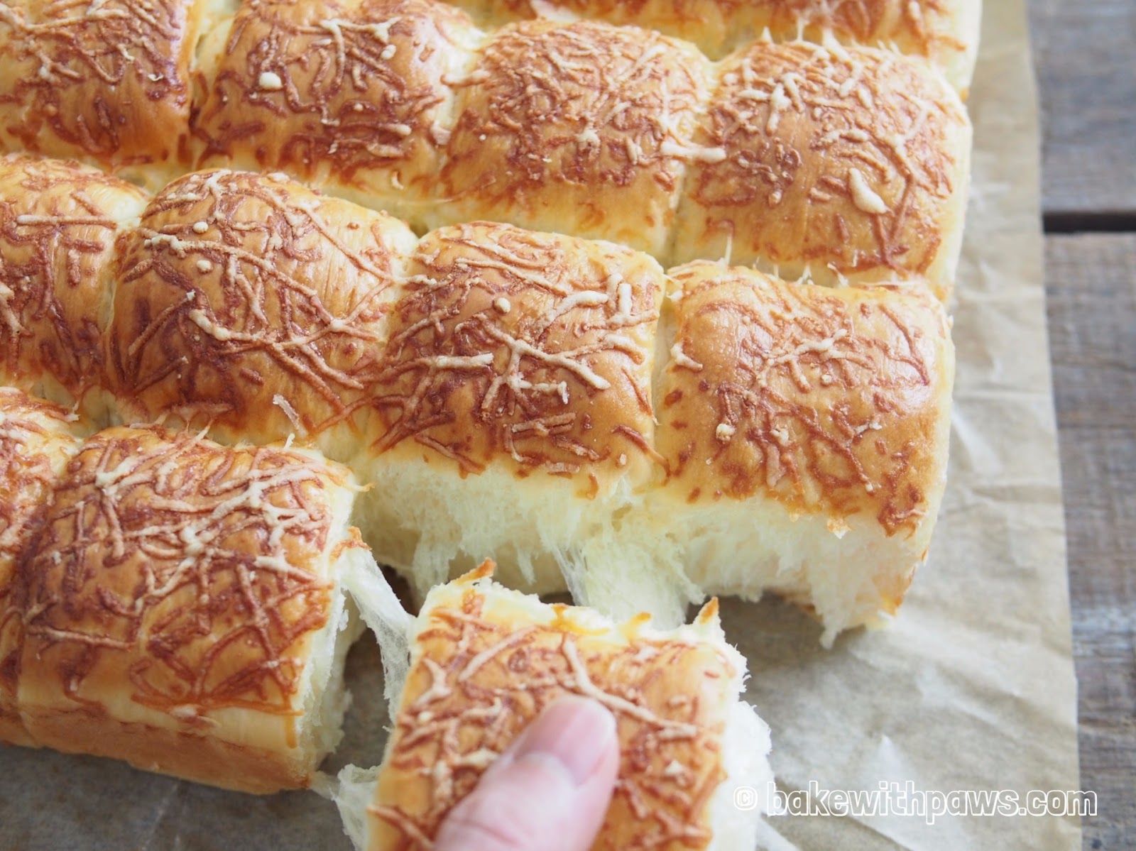 Cheese Bread Rolls BAKE WITH PAWS