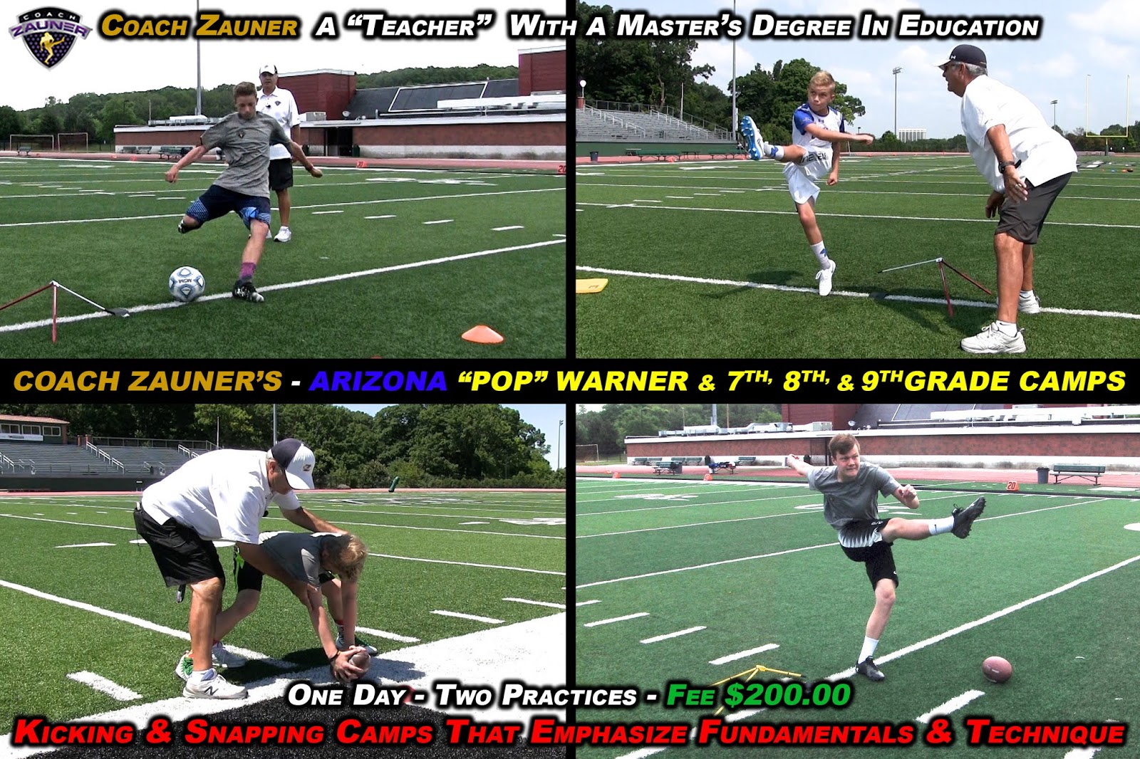 Coach Zauner's Blog... Arizona Youth Kicking Camps