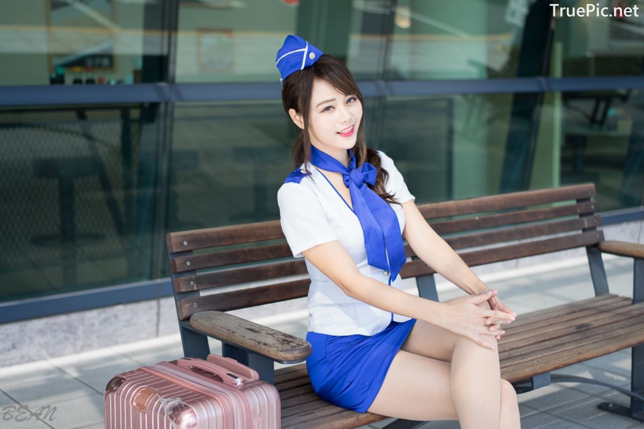 Image-Taiwan-Social-Celebrity-Sun-Hui-Tong-孫卉彤-Stewardess-High-speed-Railway-TruePic.net- Picture-64