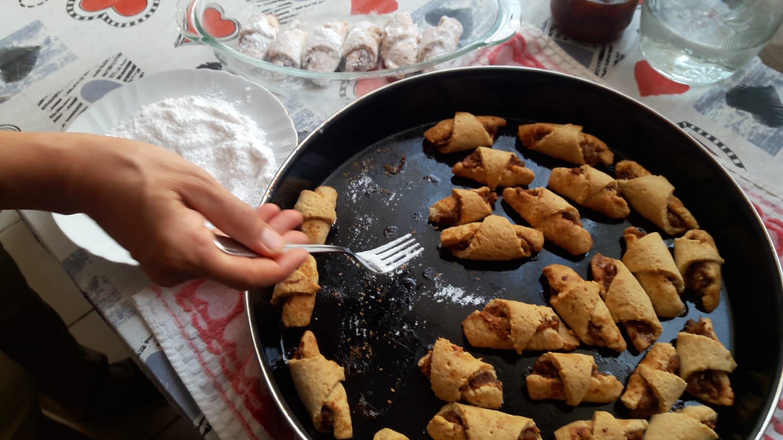 POLEN TOZU ELMALI KURABİYE YAPIMI