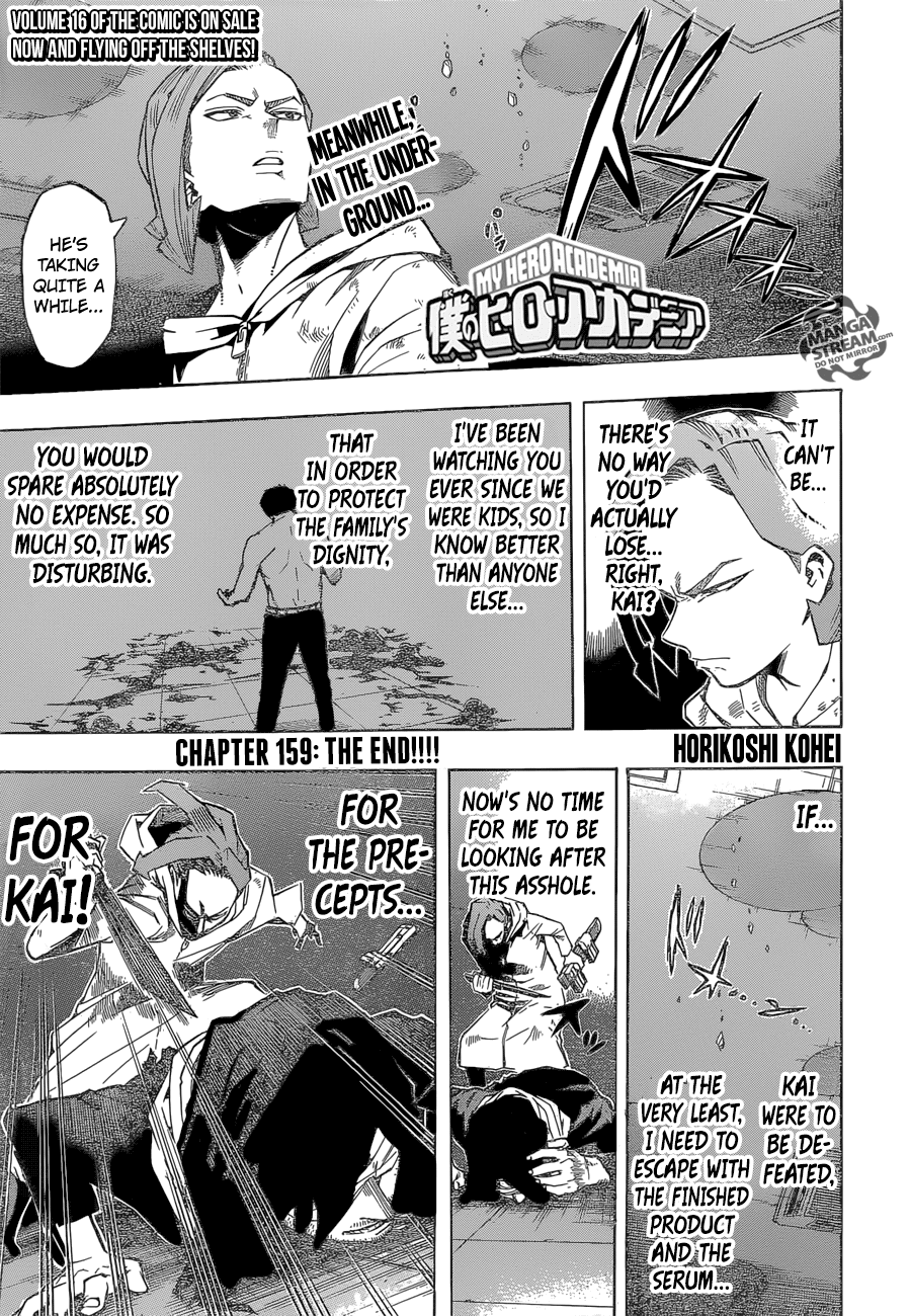 My Hero Academia | Boku no Hero Academia, Chapter 159 - My Hero