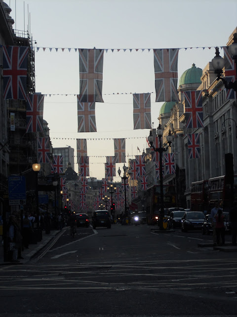 UK flags London