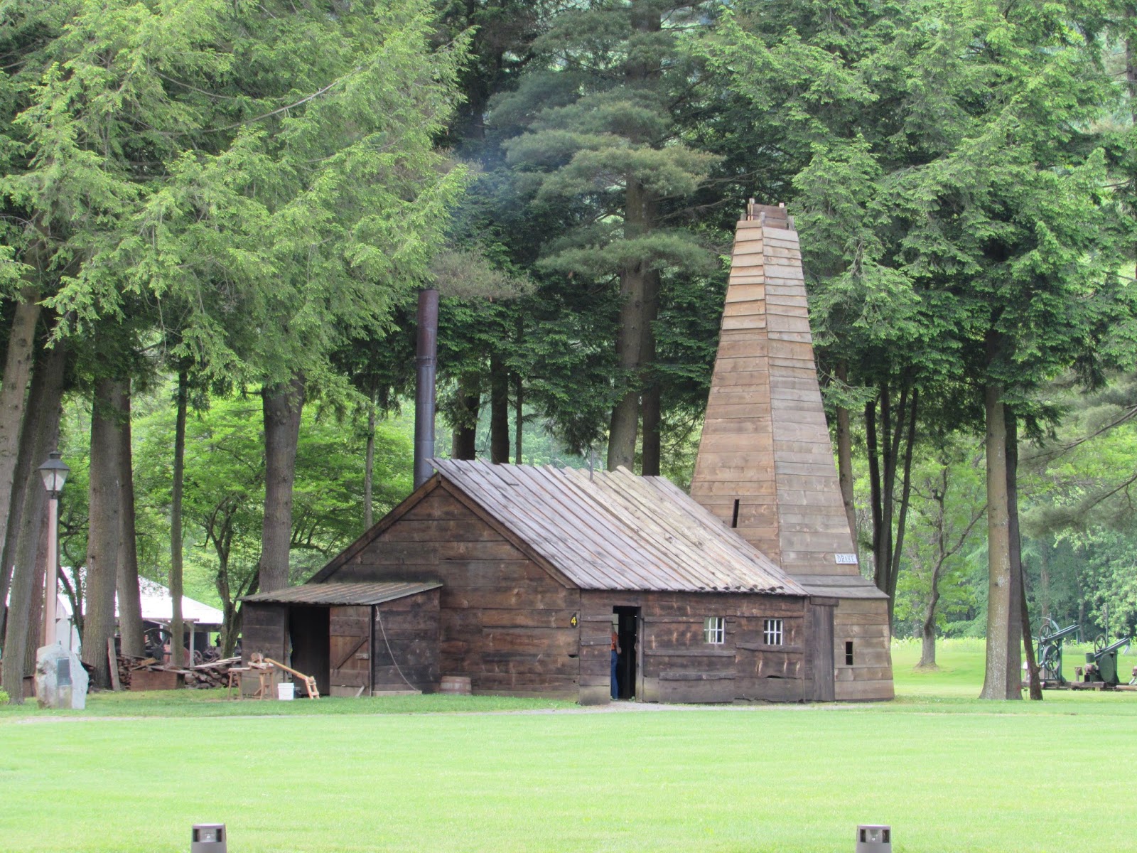 McClintock Well Oldest Producing Oil Well in in the World, Rouseville