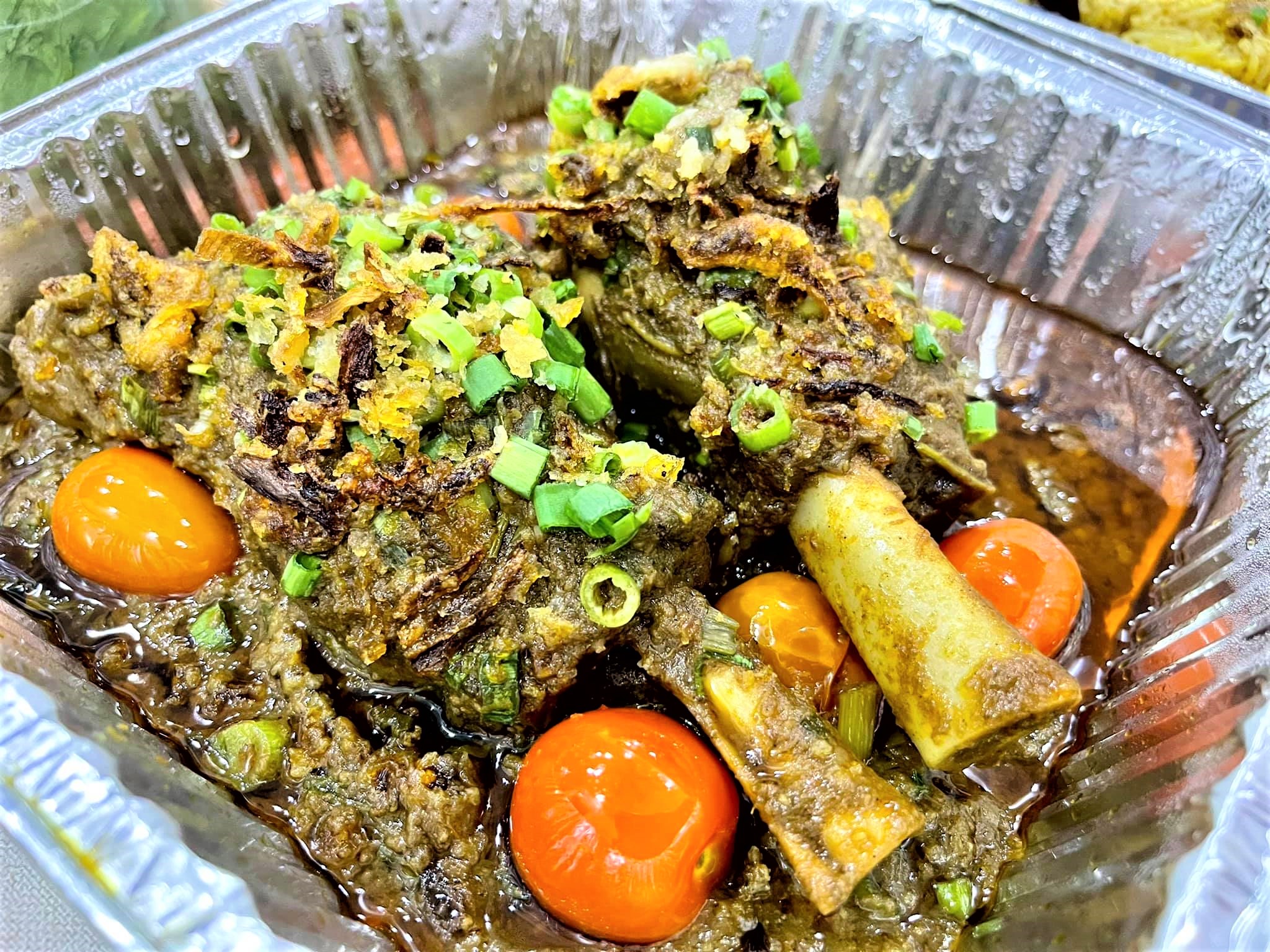 PUASHATI MAKAN LAMB SHANK BIRYANI SET MERDEKA DARI RAMADA MERIDIN JOHOR BAHRU NI