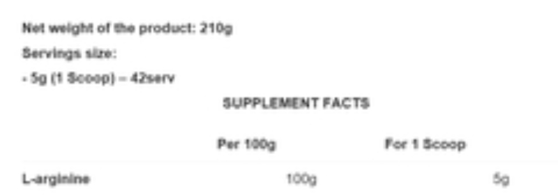 OSTROVIT ARGININE (210G) 4 5f4a05ea59278b4b0a1542f6 1605163909082 7feb81dd 533a 4c4a be86 6db39c2458b8
