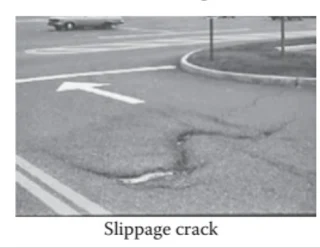 شروخ انزلاقية - SLIPPAGE CRACK