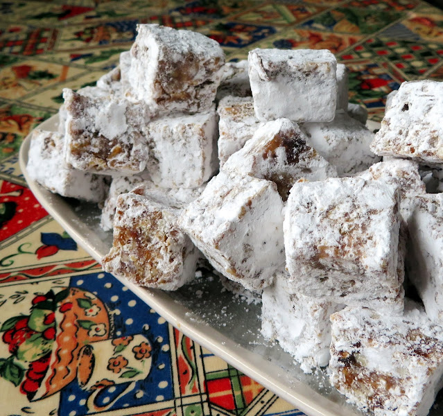 Sugared Date Squares