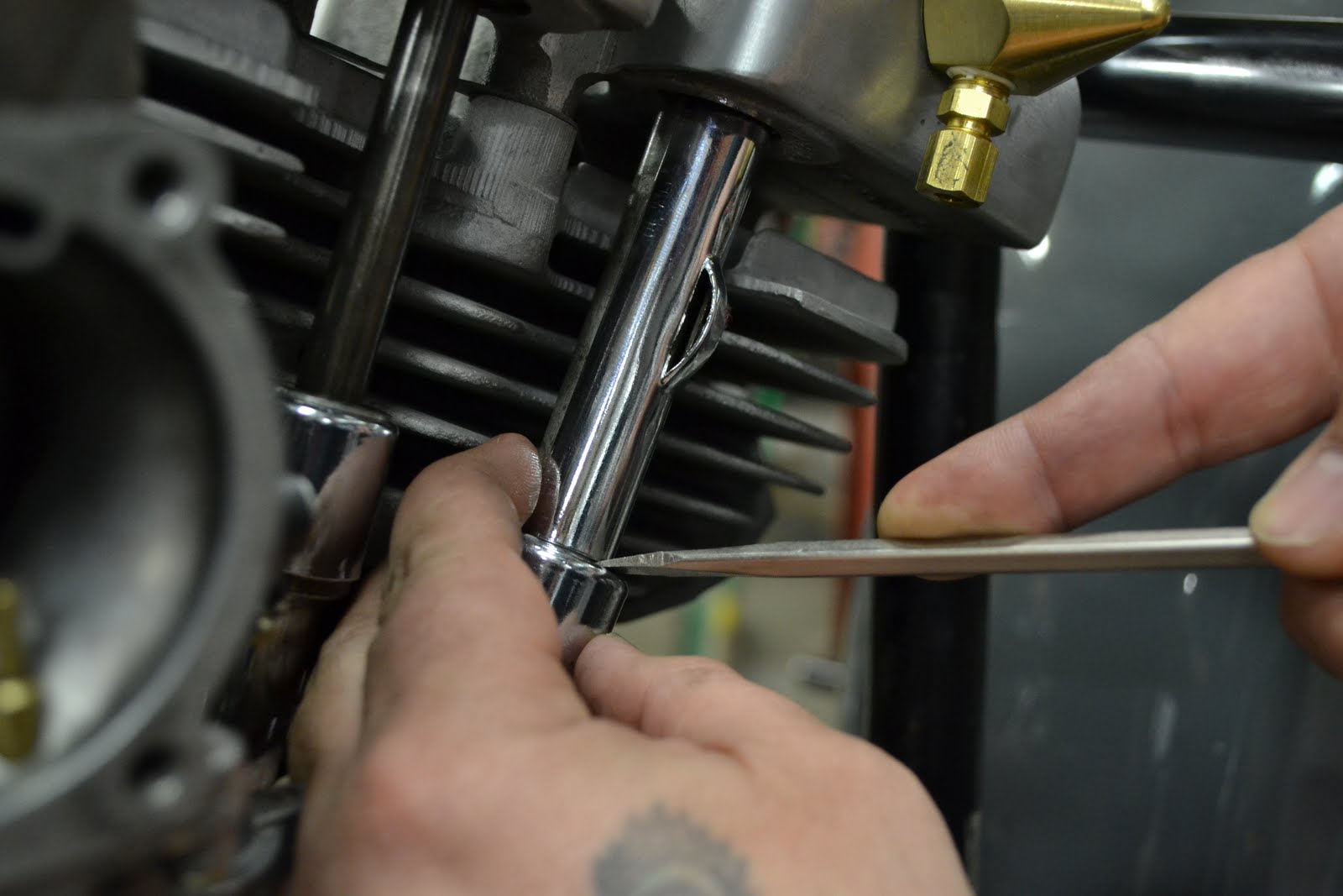 Junk With Wheels Push rod covers..