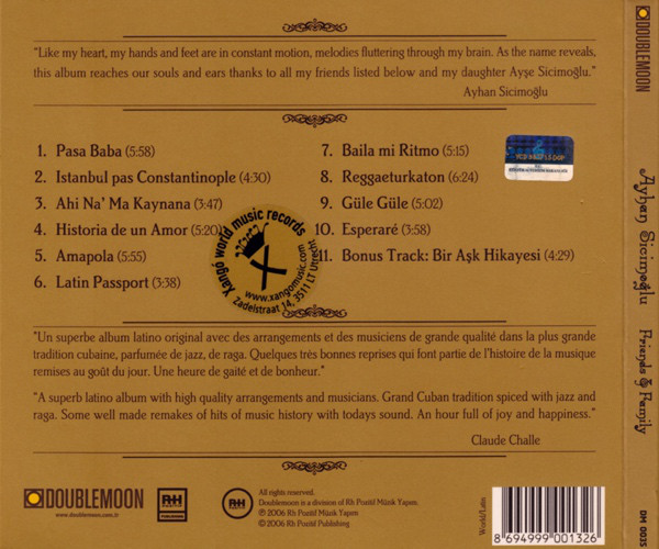 Rock Albüm İndir Ayhan Sicimoğlu Friends & Family (2006)