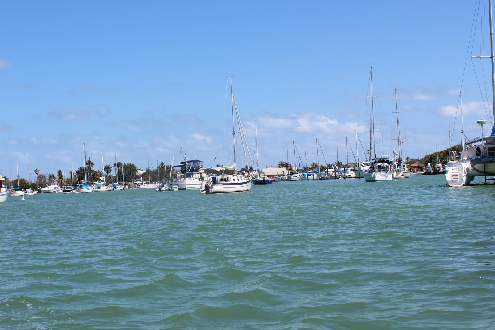 Sailing Adventures of "Second Wind" On a Mooring Ball in Boot Key Harbor