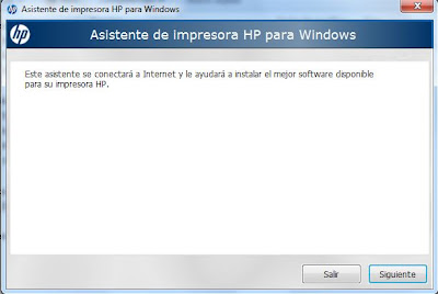 Instalación del Asistente de impresoras HP para Windows