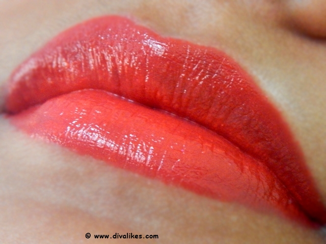 Maybelline Color Sensational Lipstick Vibrant Mandarin 885 Lip Swatch