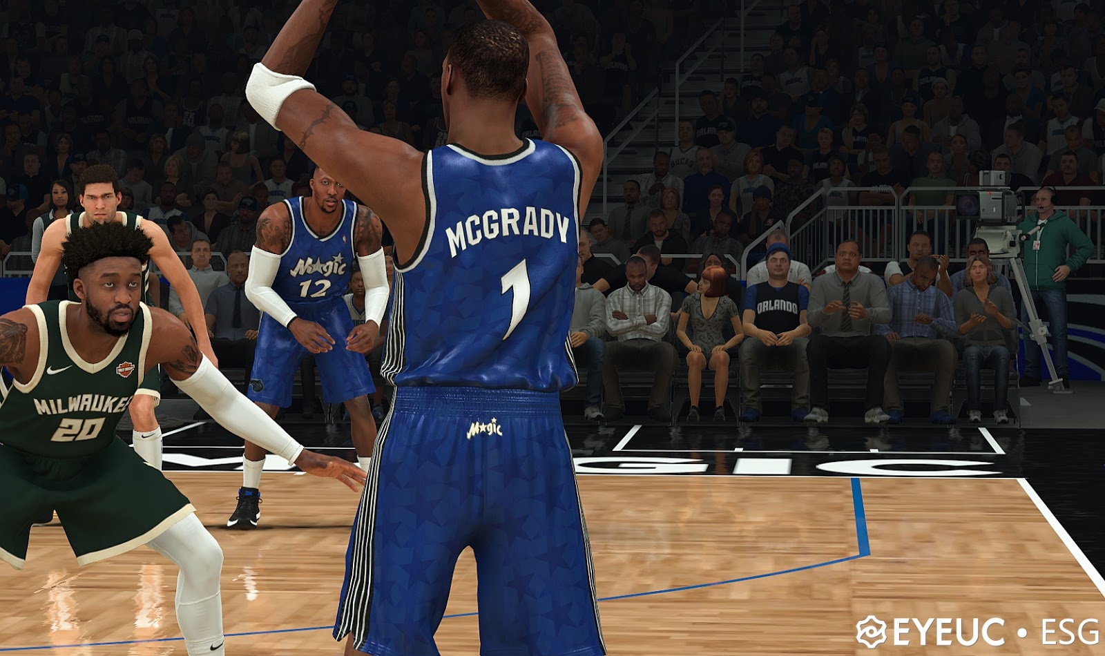 NBA 2K20 Orlando Magic Classic Uniform ´00´03 by ESG