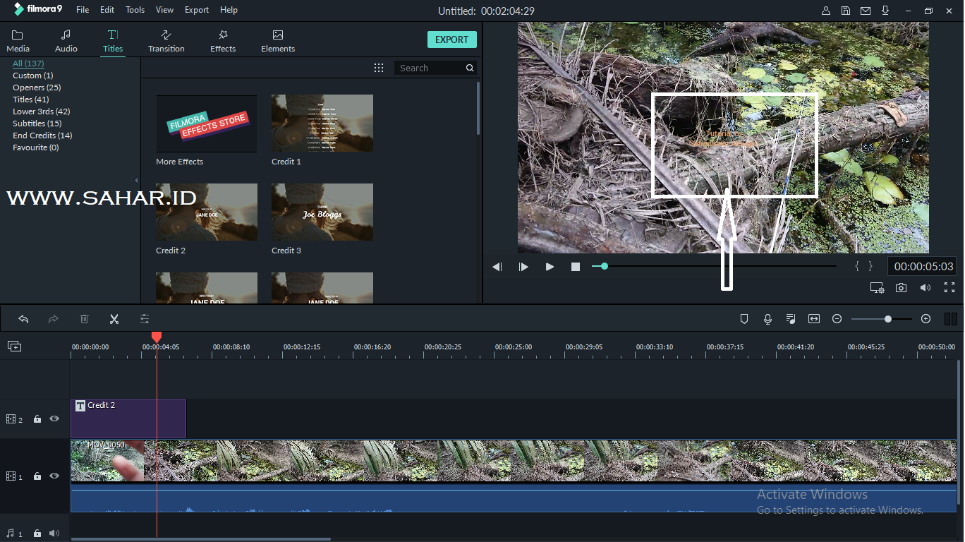 Tutorial Cara Menambahkan Teks ke Dalam Video di Filmora