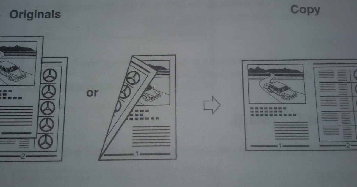 Trik cepat fotocopy jadi dua dalam satu lembar Pesan Copy