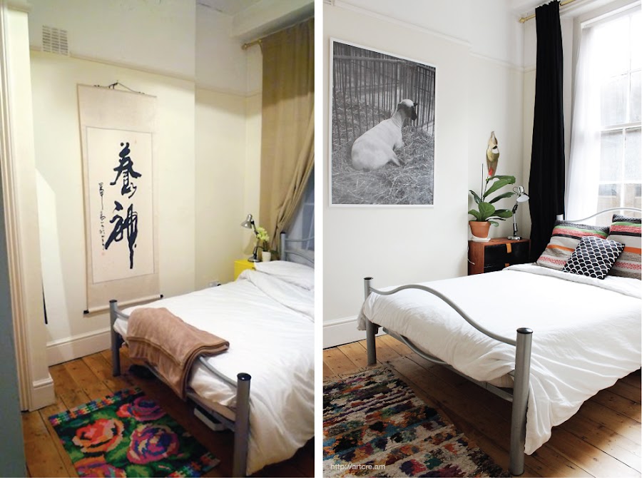 8 Sencillos antes y después de un dormitorio