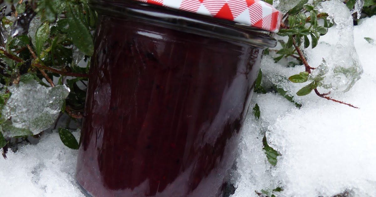 Verboten gut ⚠: Cassisgelee mit leichtem Schwips