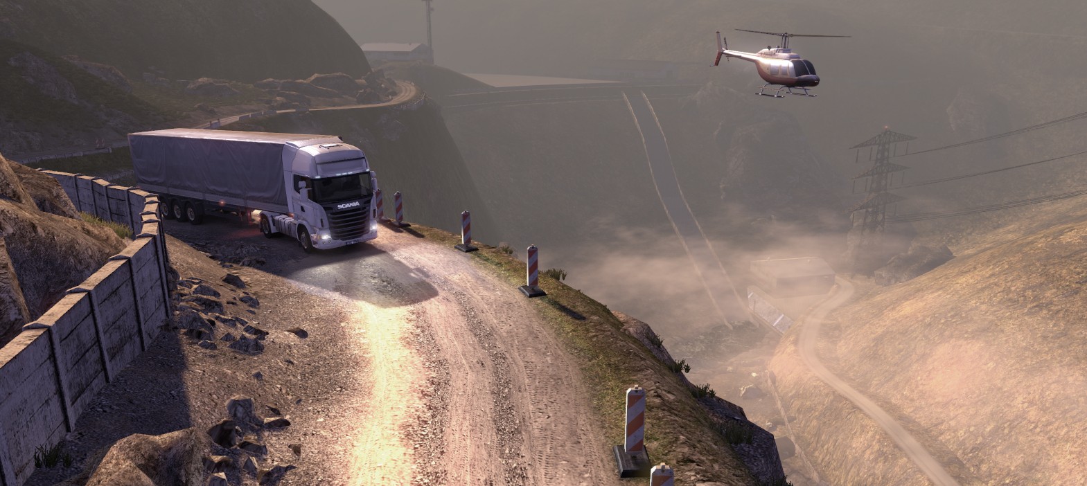 Scania truck driving simulator.