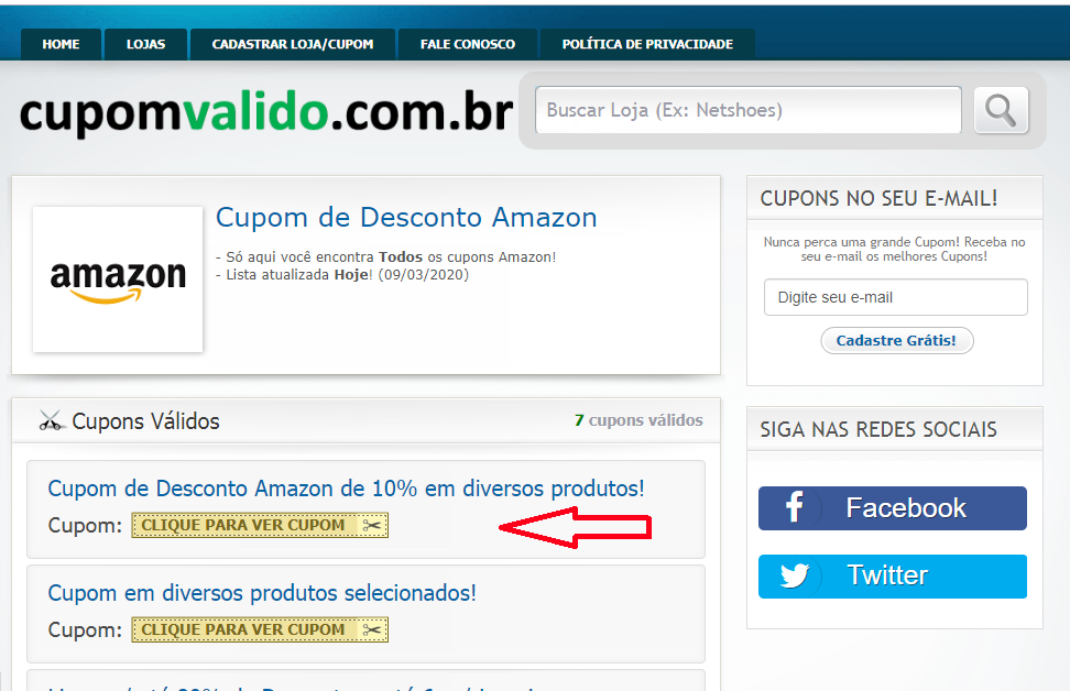 cupons validos netshoes