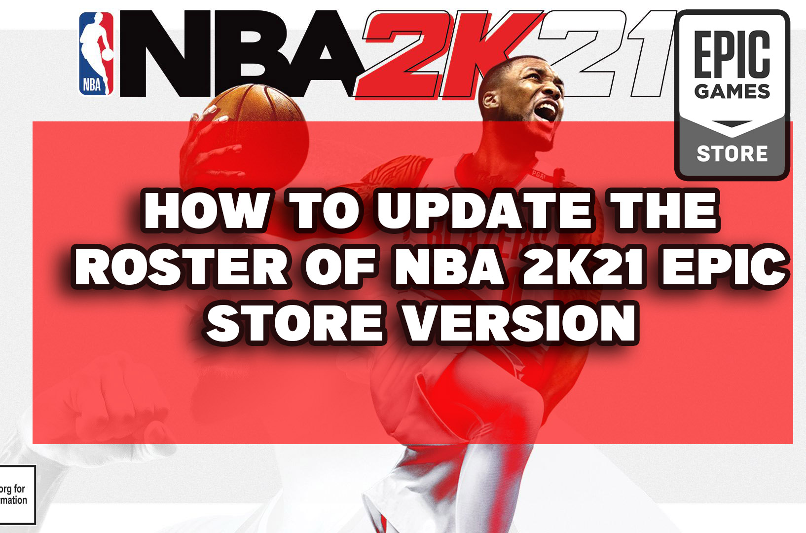 HOW TO UPDATE THE ROSTER OF NBA 2K21 EPIC GAMES VERSION