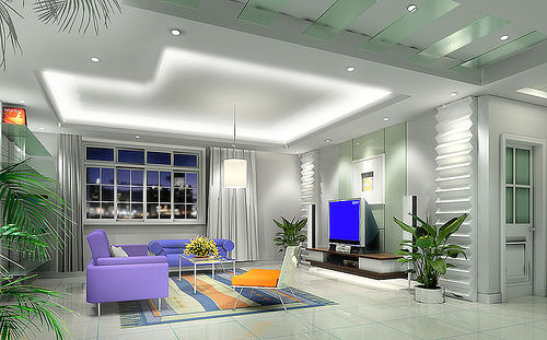 Living Room Ceiling Design Ideas