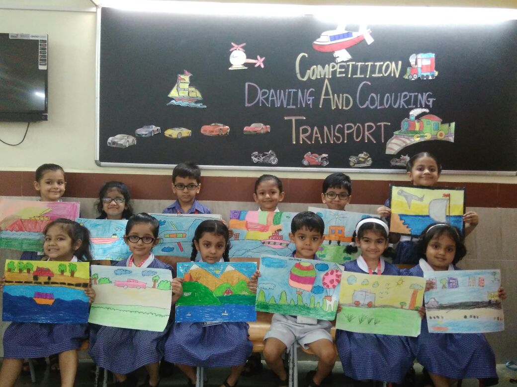 Our Pre primary Blog Drawing And Colouring Transport Competition SR Kg our-pre-primary-blog-drawing-and-colouring-transport-competition-sr-kg