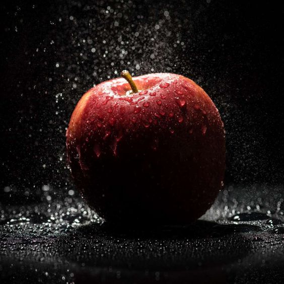 Gambar buah apel hitam putih Gambar buah apel hitam putih