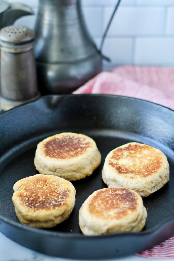 Deli Rye English Muffins Karen's Kitchen Stories
