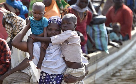 3 Photos: Nigerians arrive Chad to take refuge from Boko Haram