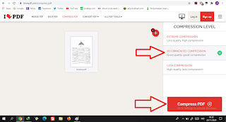 Cara Kompres PDF Online dengan ILOVE PDF