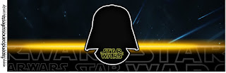 Etiquetas para Imprimir Gratis de Star Wars.