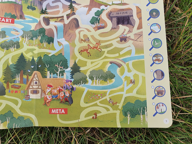 Szukaj znajdź Muminki i morze Muminki w lesie - Mapy i labirynty. Disney Pixar - Moje bajeczki o wyścigach - Moje bajeczki z Pliszkowego Lasu - Egmont - Harper Collins - ksiażki na lato - książki dla dzieci