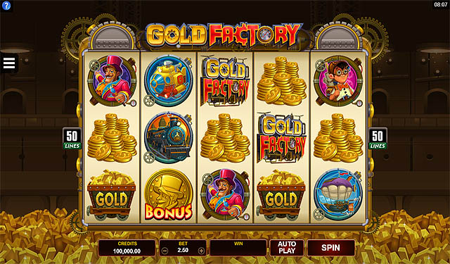 Ulasan Slot Microgaming Indonesia - Gold Factory Slot Online