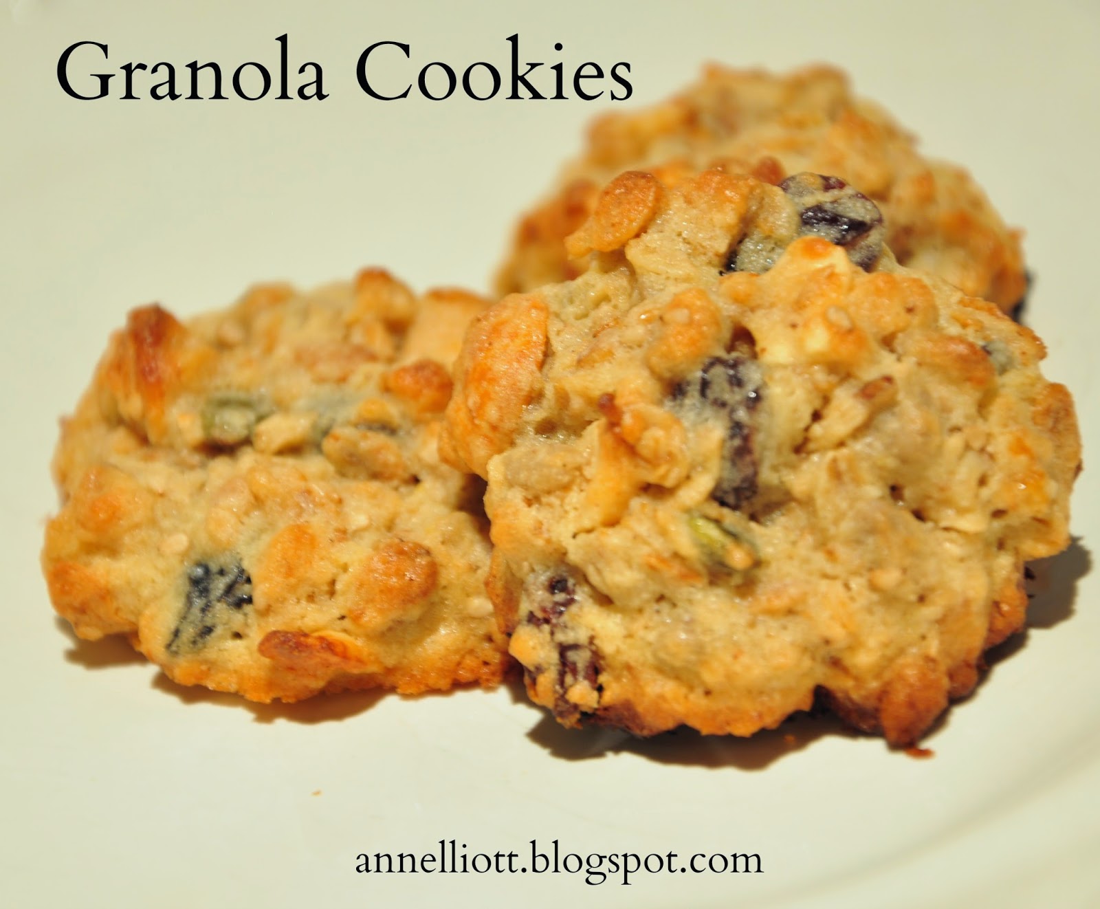 ann elliott Recipe Granola Cookies