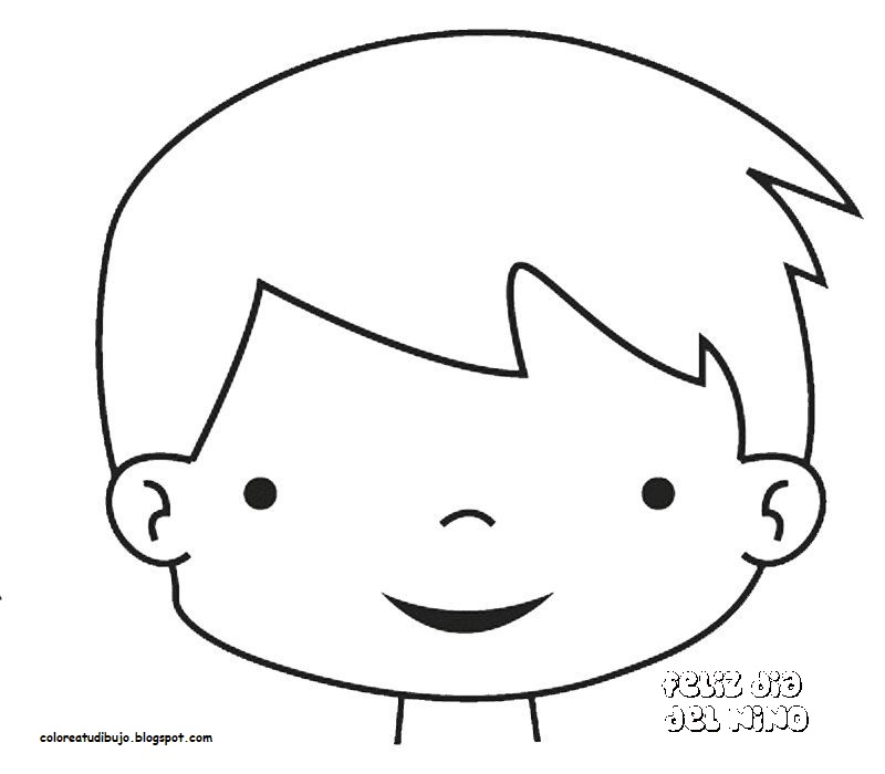 COLOREA TUS DIBUJOS: Dibujo de niños para pintar