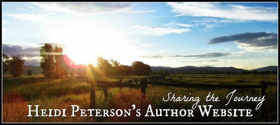 Sharing the Journey: Heidi Peterson's Author Blog